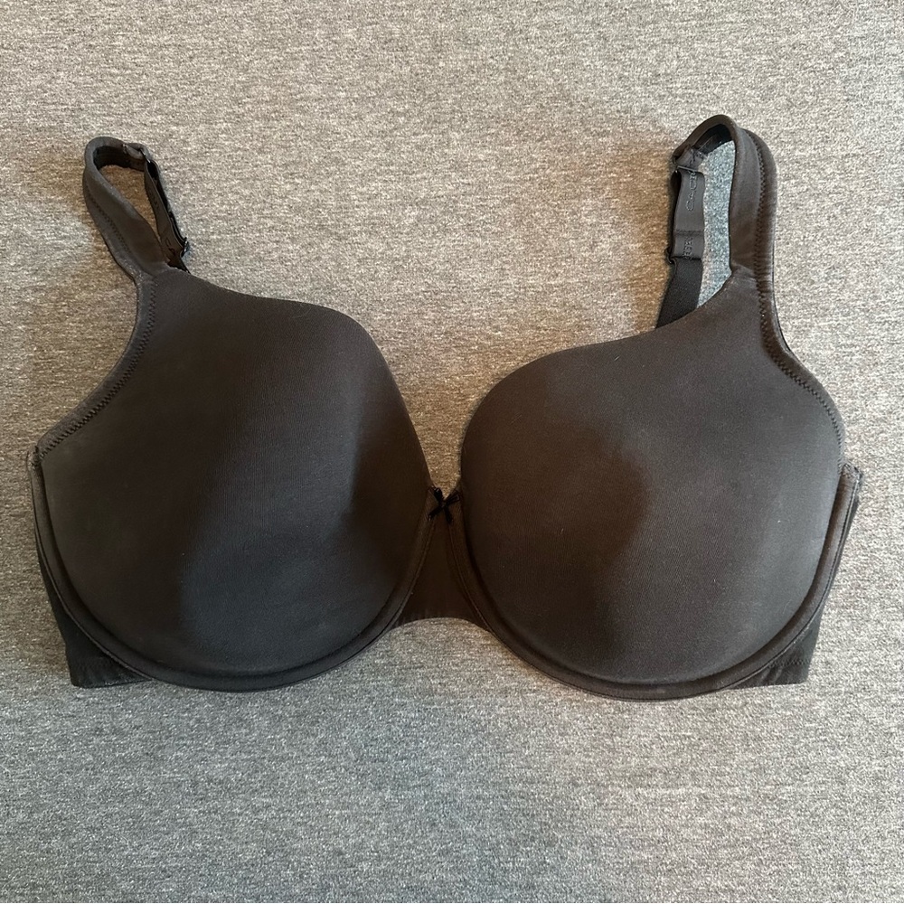 Black Full Coverage Cotton Bra